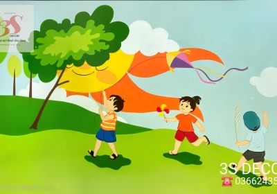 TRANH TƯỜNG MẦM NON